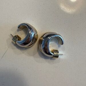 Jennifer fisher two-tone earrings